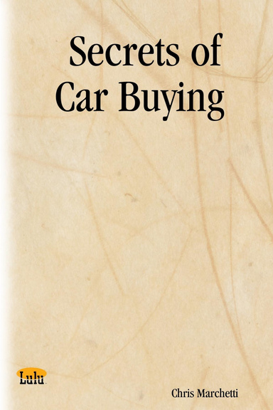 Secrets of Car Buying