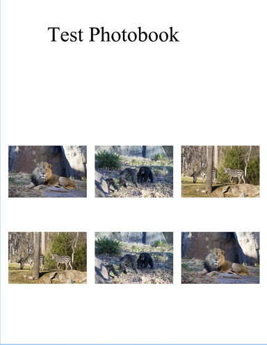 Test Photobook