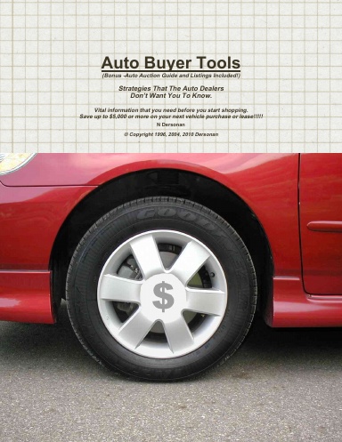 Auto Buyer Tools and Auto Auction Introduction