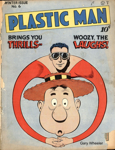Plastic Man in The Moon Wizard - Comicbook