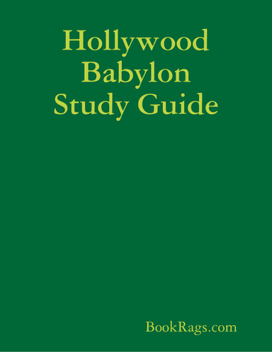 Hollywood Babylon Study Guide