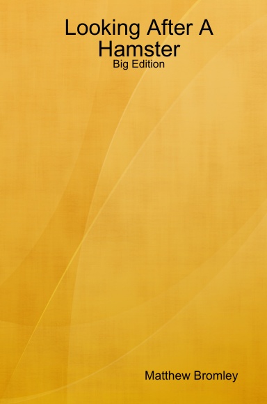 Looking After A Hamster - Big Edition