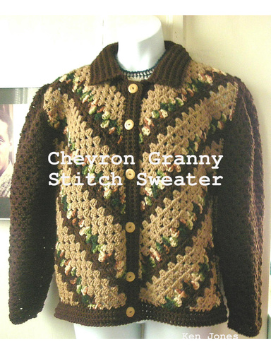 Chevron Granny Stitch Sweater