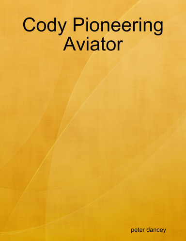 Cody Pioneering Aviator