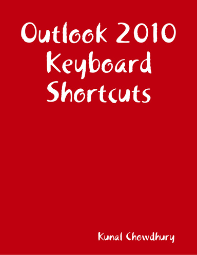 Outlook 2010 Keyboard Shortcuts