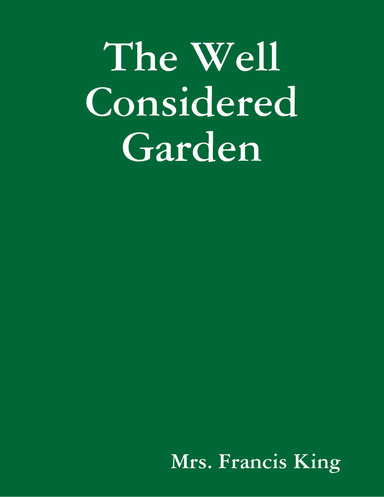 The Well Considered Garden