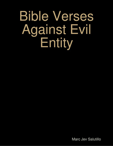 Bible Verses Against Evil Entity