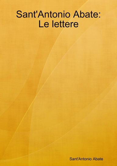 Sant'Antonio Abate:Le lettere