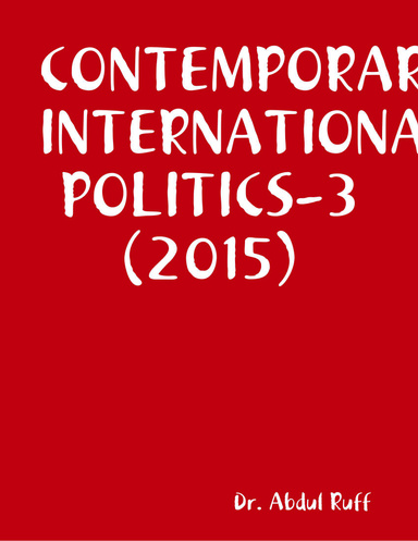 Contemporary International Politics-3    (2015)