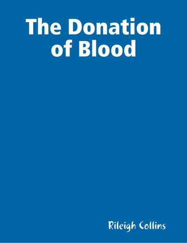 The Donation of Blood