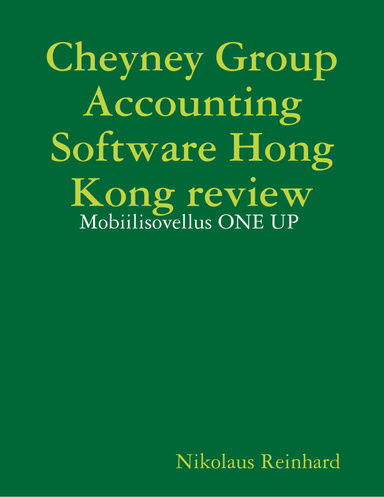 Cheyney Group Accounting Software Hong Kong review: Mobiilisovellus ONE UP