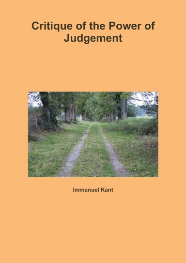 Critique of the Power of Judgement