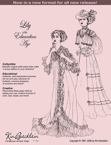 Lily of the Edwardian Age: Fashions circa 1900-1909