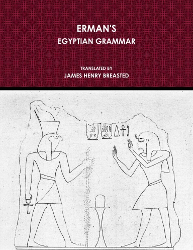 ERMAN'S EGYPTIAN GRAMMAR