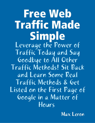 Free Web Traffic Made Simple