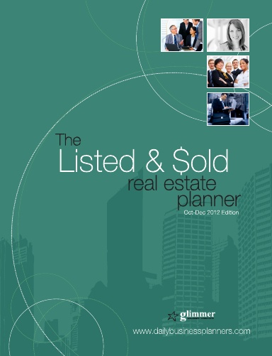 The "Listed & $old" Real Estate Planner Oct-Dec 2012 Edition