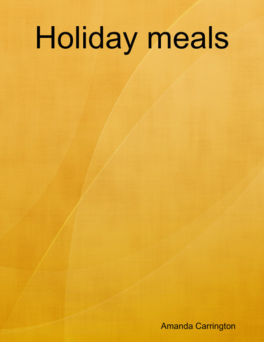Holiday meals