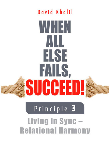 When All Else Fails, Succeed!: Principle 3 Living in Sync - Relational Harmony