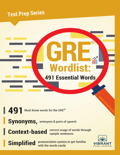 Gre Word List: 491 Essential Words
