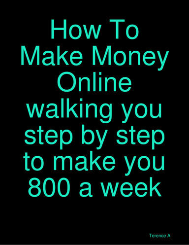 How To Make Money Online
