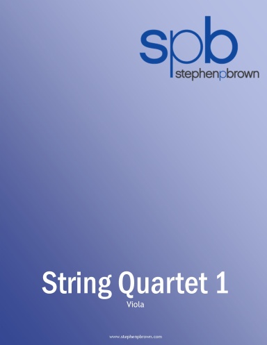 String Quartet 1 - Viola