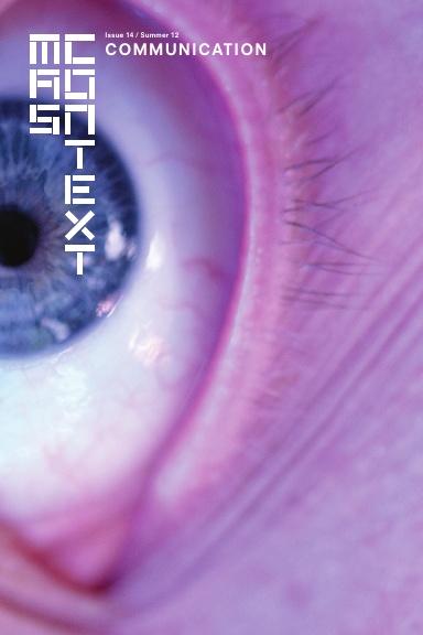 MAS Context - Issue 14 - COMMUNICATION