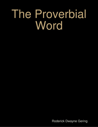 The Proverbial Word