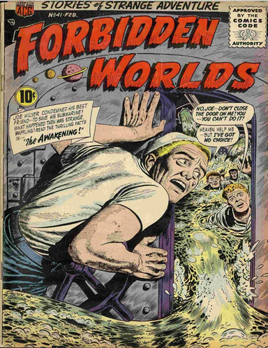 Forbidden Worlds Number 41 Horror Comic Book