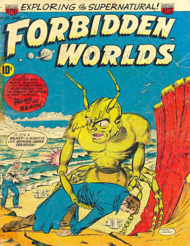 Forbidden Worlds Number 30 Horror Comic Book