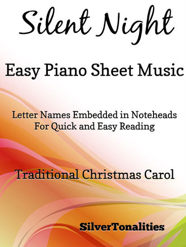 Silent Night Easy Piano Sheet Music With Alberti Bass Pdf