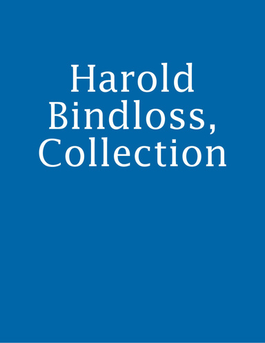 Harold Bindloss, Collection