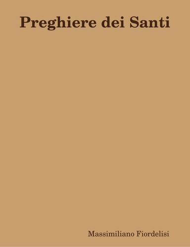 Preghiere dei Santi