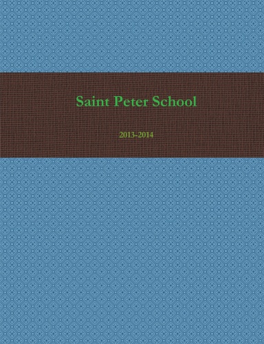 Saint Peter School 2014