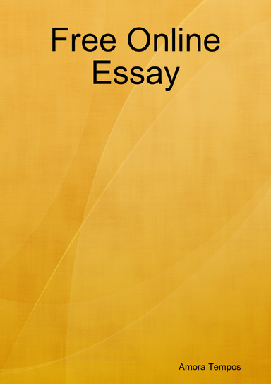 Free Online Essay