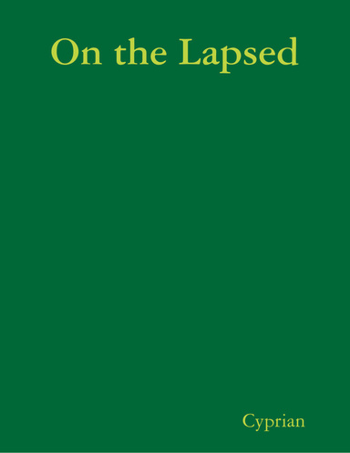 On the Lapsed