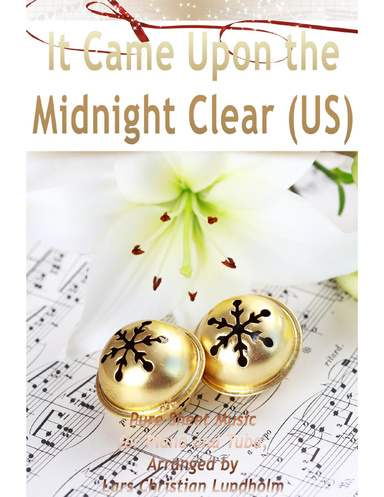It Came Upon the Midnight Clear (US) Pure Sheet Music for Piano and Tuba, Arranged by Lars Christian Lundholm