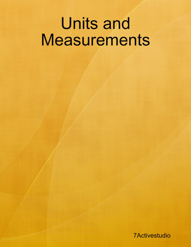 Units and Measurements