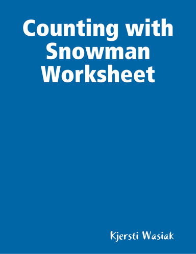 Counting with Snowman Worksheet