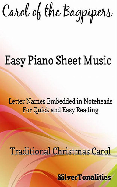 Carol of the Bagpipers Easy Piano Sheet Music Pdf