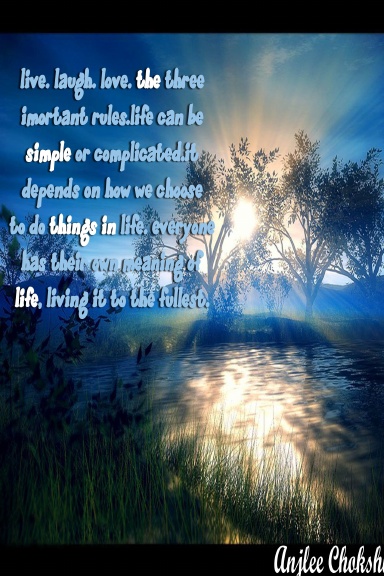 The Simple Things In Life