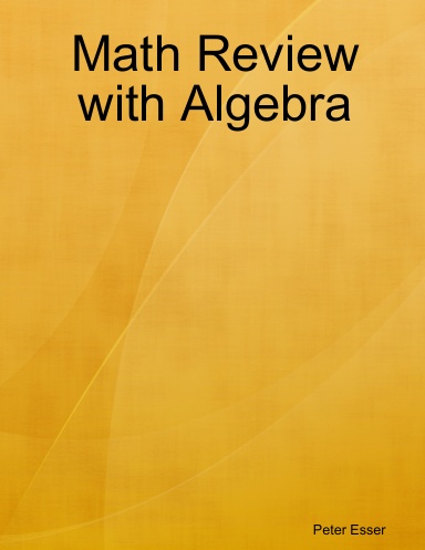 Math Review with Algebra