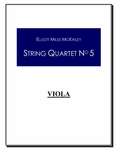 PART: Viola - String Quartet No. 5