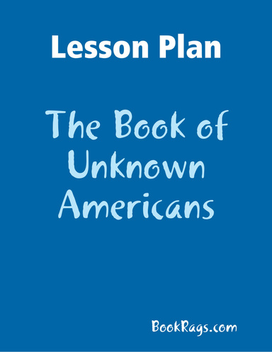Lesson Plan: The Book of Unknown Americans