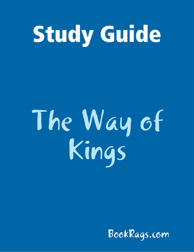 Study Guide: The Way of Kings