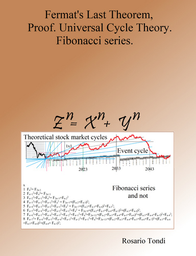 Fermat's Last Theorem, Proof. Universal Cycle Theory. Fibonacci series.