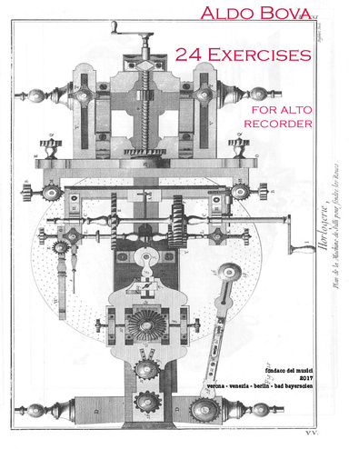 24 Exercises for alto recorder