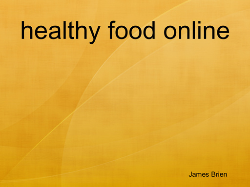 healthy food online