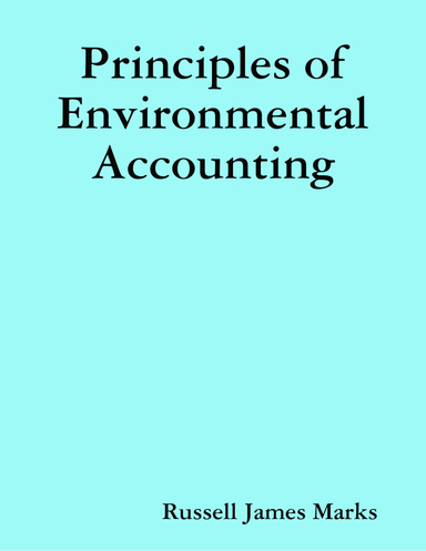 Principles of Environmental Accounting