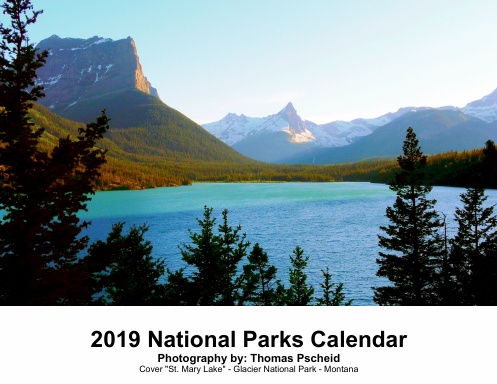 2019 National Parks Calendar