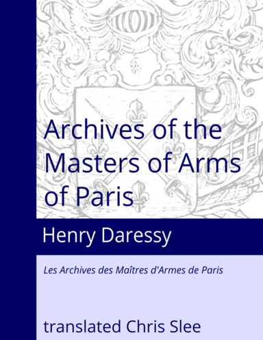 Archives of the Masters of Arms of Paris